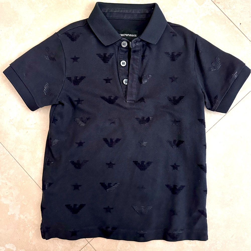 Emporio Armani 2 Polo and Tshirts for Little Boy Kids